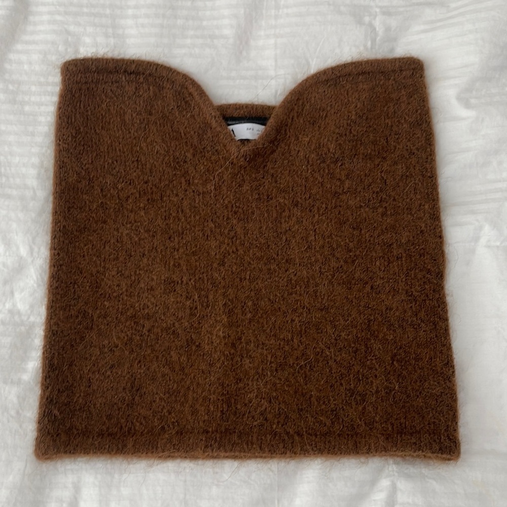 Fuzzy Zara Tube Top